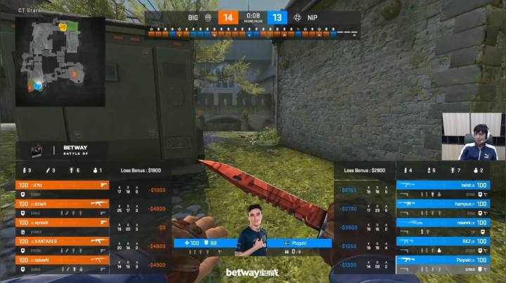 【2021-01-14 03点场】alex卞正伟：23：30 NIP vs BIG R队服