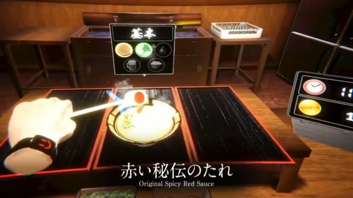 一兰拉面推出的VR游戏《Counter Fight Ichiran》