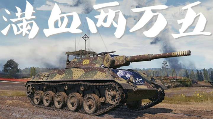 坦克世界 草中滑行 嚣张莱茵豹