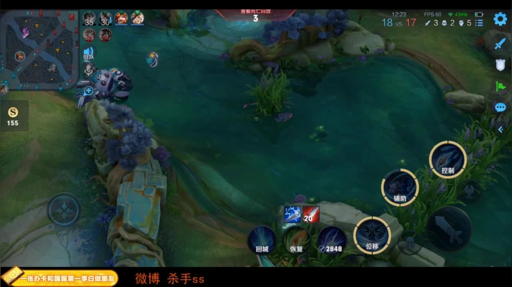 我在斗鱼看不可一世杀手直播王者荣耀