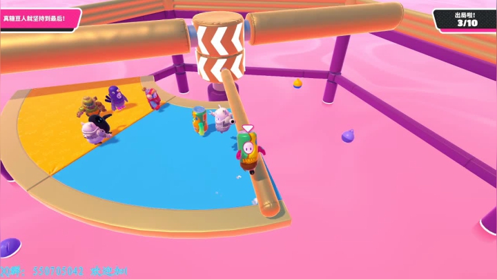 糖豆人通关秘籍吃鸡篇之巅峰对决（与路人一起五分钟共同吃鸡）