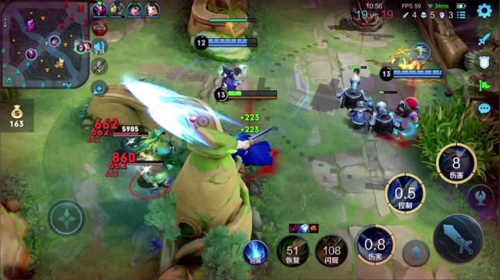 我在斗鱼看少年不太冷Rex直播王者荣耀