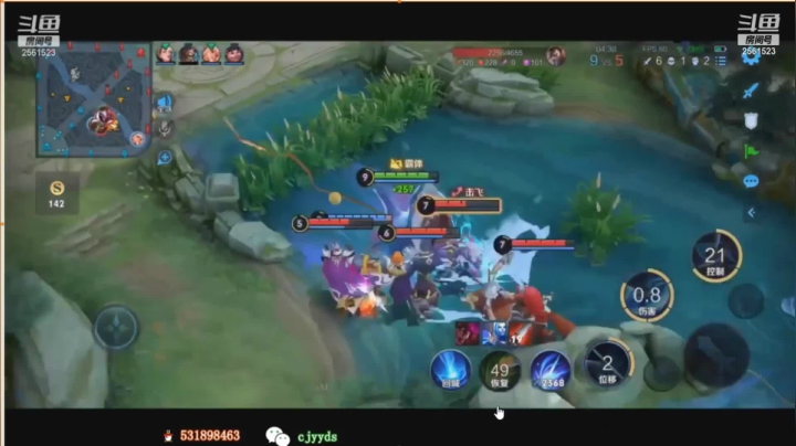 澜猪完美配合开团