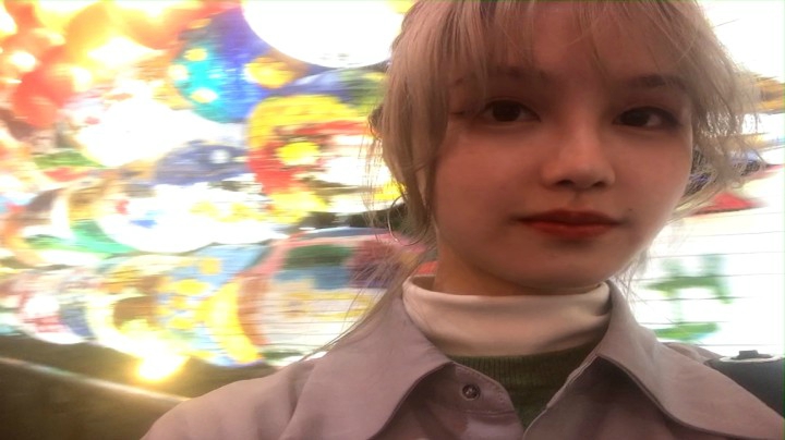 昨天去看了小朋友画的新年花灯！