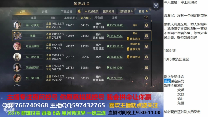 【2021-01-18 21点场】星月舞世界：率土流浪汉
