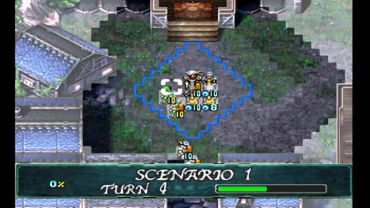 PS梦幻模拟战4 SCENARIO 1 血染之村