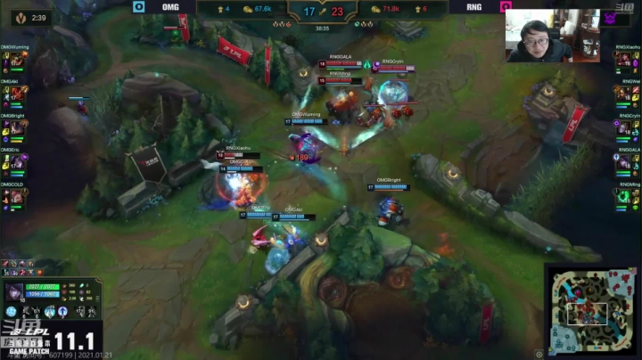 【2021-01-21 19点场】教练JoKer：17点OB解说TTWE OMGRNG