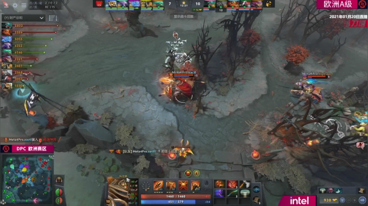 【2021-01-20 21点场】DOTA2赛事专用：DPC欧洲+独联体纯净流