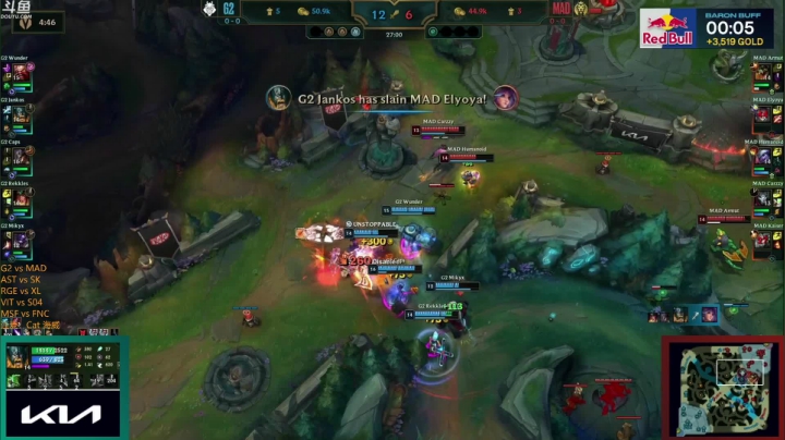 【2021-01-23 00点场】解说雨童：解说雨童：欧洲春季赛第一周