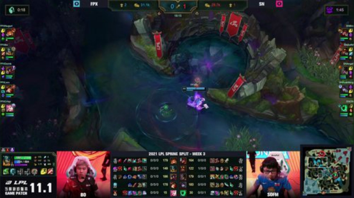 【英雄联盟】英雄联盟赛事的精彩时刻 20210123 19点场