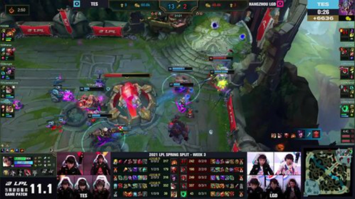 【英雄联盟】英雄联盟赛事的精彩时刻 20210123 17点场