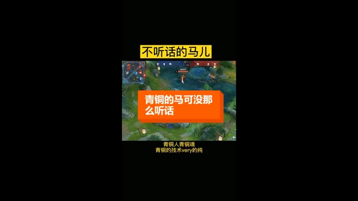 不听话的马儿