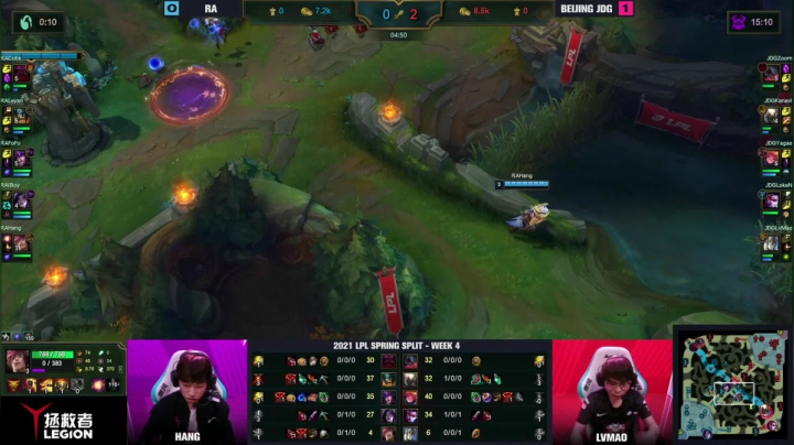 【英雄联盟】英雄联盟赛事的精彩时刻 20210125 20点场