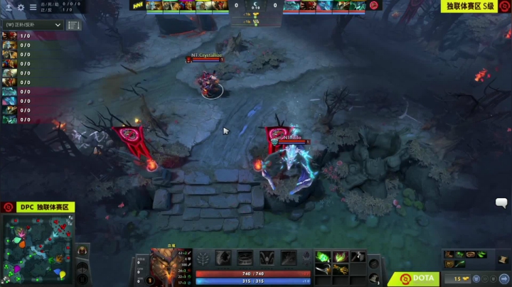 DPC CIS赛区 NoTechies vs Navi BO3 第一场 1.24