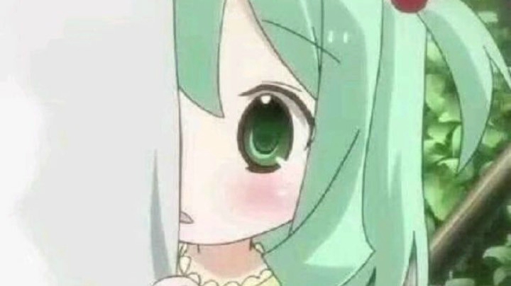 长头发的小男孩