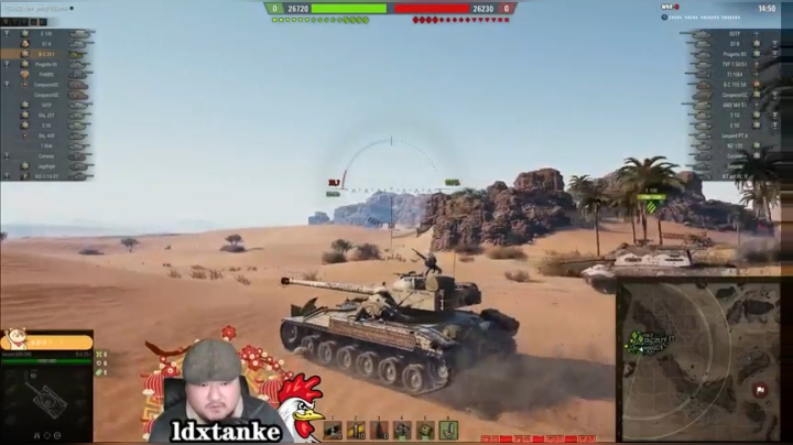 坦克世界 万伤查涤纶 法丁勇士折戟沉沙