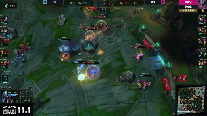 2021LPL春季赛 【ES vs FPX 第一局】高光时刻2