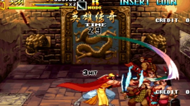 三国战纪乱世英雄2P：大神关羽禁道具+双方天画戟华丽表演！