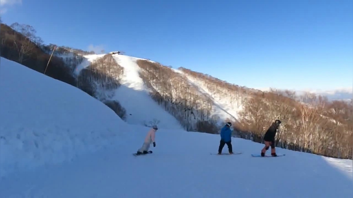 【2021-01-27 14点场】西贝2018：直播日本岐阜县高鹫滑雪场单板滑雪