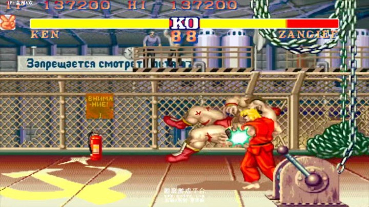 《小狼解说》街头霸王2世界版-红人肯的超强刷分