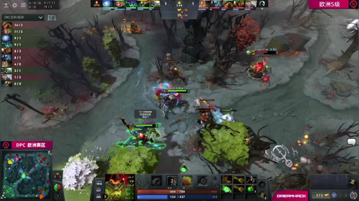 DPC欧洲区 Chicken Fighters vs Liquid BO3 第一场 1.26