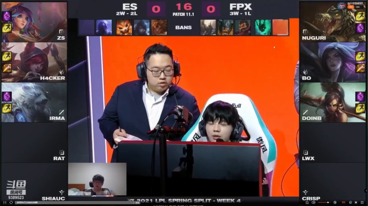 金贡ob：ESvsFPX(1)