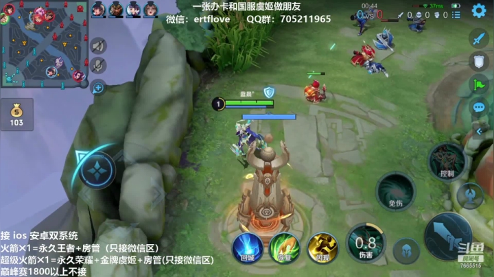 【2021-01-26 17点场】Forever柯南君：国服虞姬 赛季第4个王者