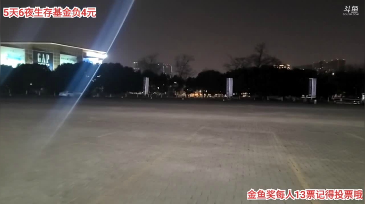 【2021-01-28 19点场】叶子户外：《金鱼奖》大型城市户外生存24小时直播