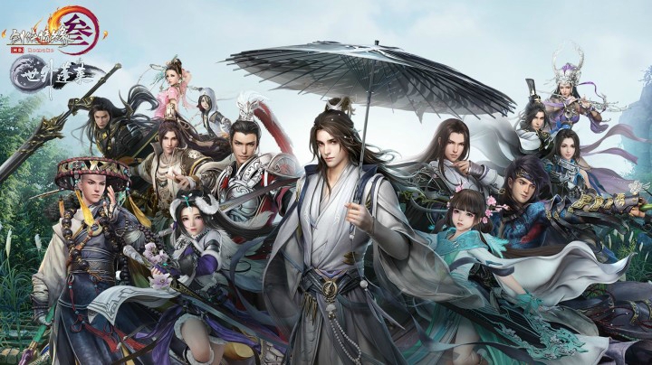 剑网3全门派群像！九载羁绊东海重逢！