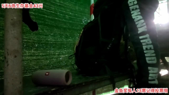 【2021-01-28 09点场】叶子户外：《金鱼奖》大型城市户外生存24小时直播