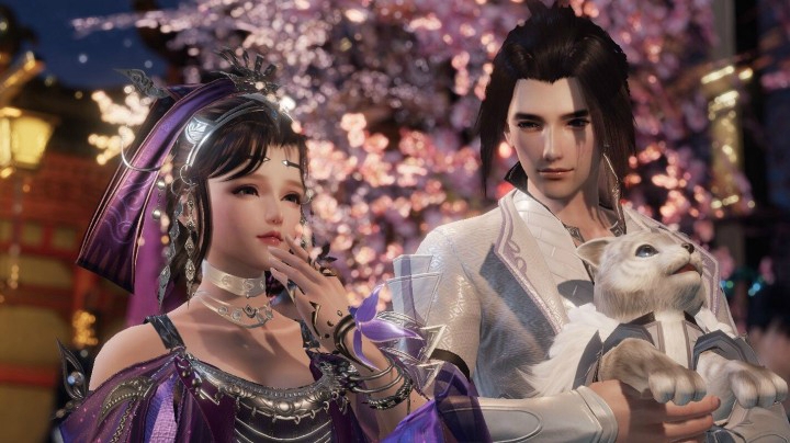 剑网3八月外装剧情大片 重回盛唐杨玉环封妃大典