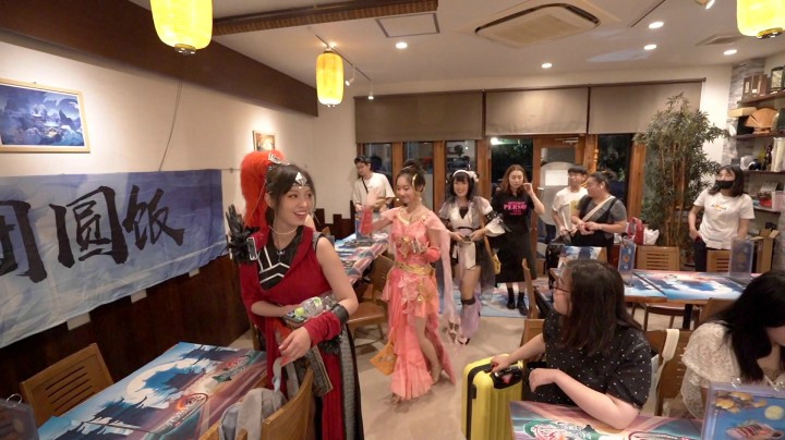 2019剑网3东京中秋团圆饭回顾 中秋因你圆满