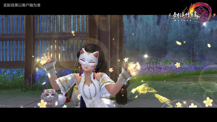 《剑网3》中元节祭祀面具宣传首爆