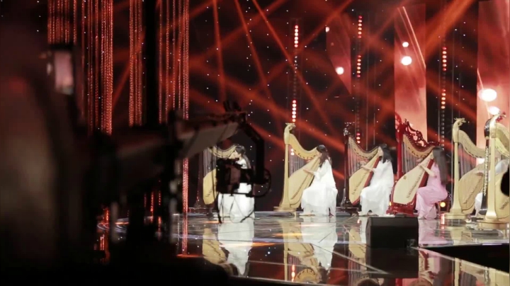 七秀箜篌演奏登陆央视(^o^)_~壮哉我大剑网3