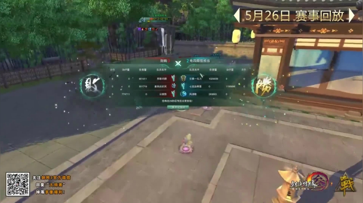 《剑网3》竞技大师邀请赛5月26日集锦