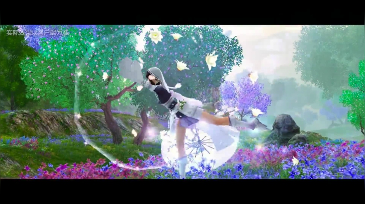 《剑网3》七周年回馈，陈月同款罗伞“寒琼”