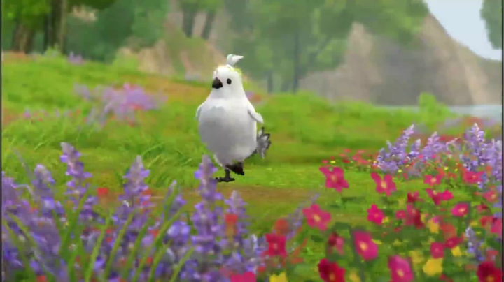 《剑网3》9月雏雕跟宠，看那肥美的小身板呦~脑袋上还顶个