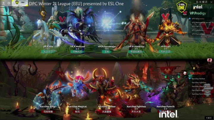 DPC CIS区 XactJlepbl vs VP.P BO3 第三场 1.28