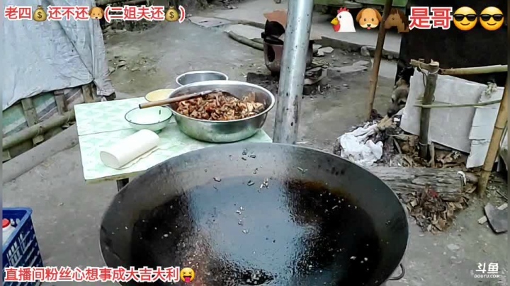 我在斗鱼看许文强户外直播户外
