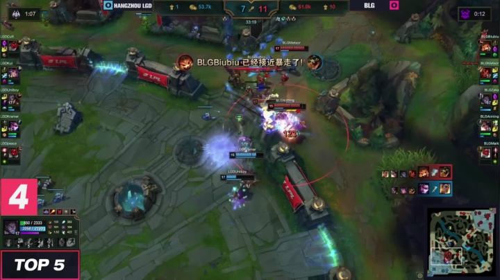 #2021LPL#春季赛28日TOP5