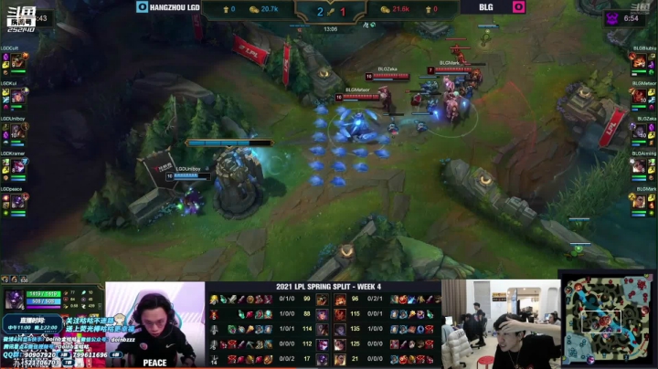 【英雄联盟】金咕咕金咕咕doinb的精彩时刻 20210129 00点场