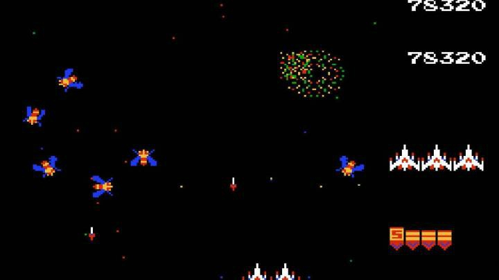 【FC游戏回顾】大蜜蜂 通关视频 Galaga – Demons of Death (NES)