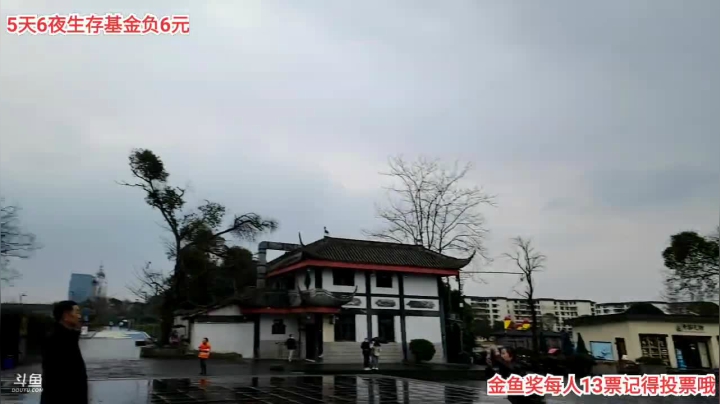 【2021-01-30 14点场】叶子户外：《金鱼奖》大型城市户外生存24小时直播