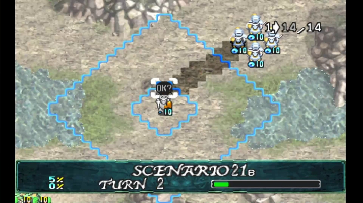 PS梦幻模拟战4 SCENARIO 21B 古代兵器之少女