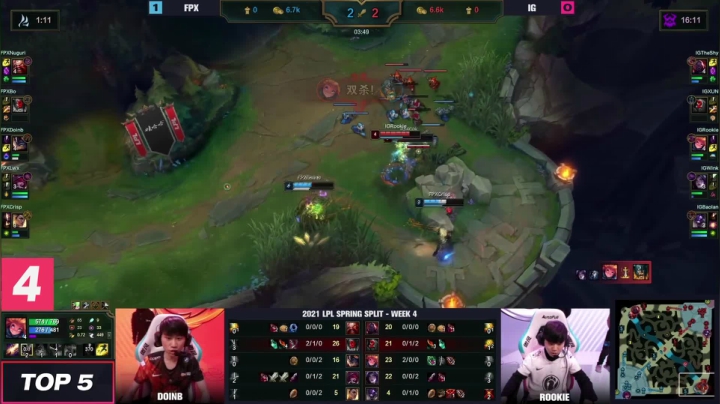 #2021LPL#春季赛30日TOP5