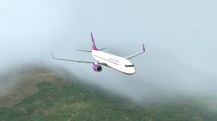 xflysim连飞：上海虹桥—天津滨海 20210131 19点场