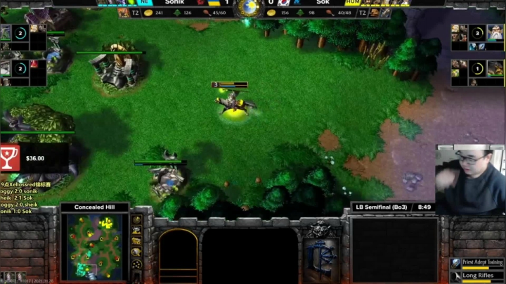 【魔兽争霸】ForeverTED的精彩时刻 20210131 14点场