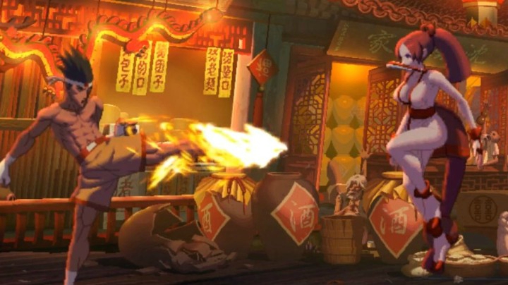 《拳皇KOF13》大半夜随缘建房偶遇99级抢个3