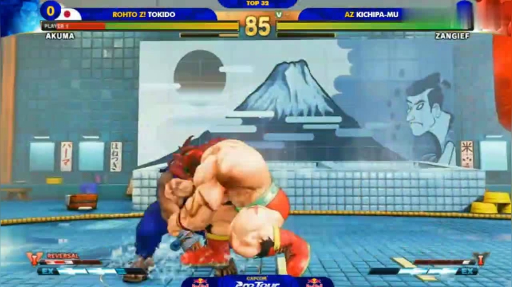 街霸5：天才的少年桑比赛再次相遇东大TOKIDO