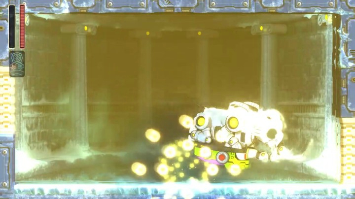 《洛克人11》超级英雄难度挑战冻原人直播录制（一千种死法）